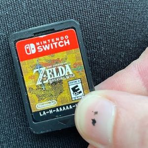 Zelda breathe of the wild Nintendo switch game